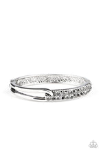 Load image into Gallery viewer, Freeze! - Silver - Hinged Bracelet
