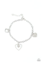 Load image into Gallery viewer, Hearts and Harps - White
