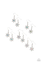 Load image into Gallery viewer, Starlet Shimmer Snowflake Earrings
